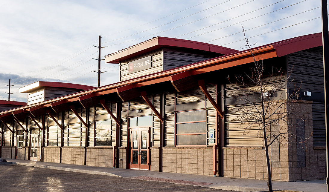 Outside of Fresh Life BIllings Building