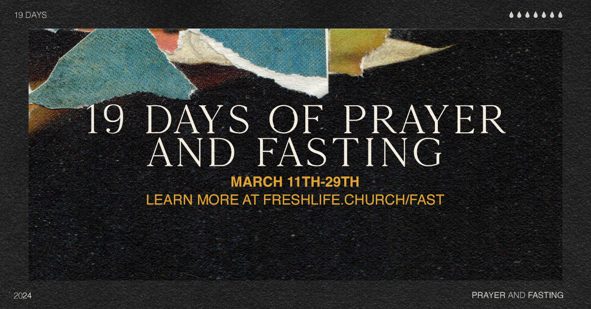 Prayer and Fasting Art