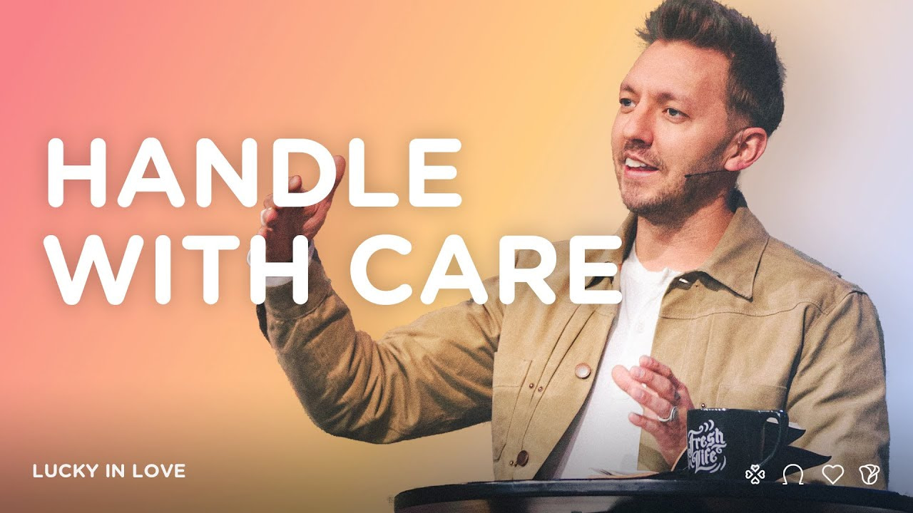 Levi Lusko teaching Handle with Care at Fresh Life Church