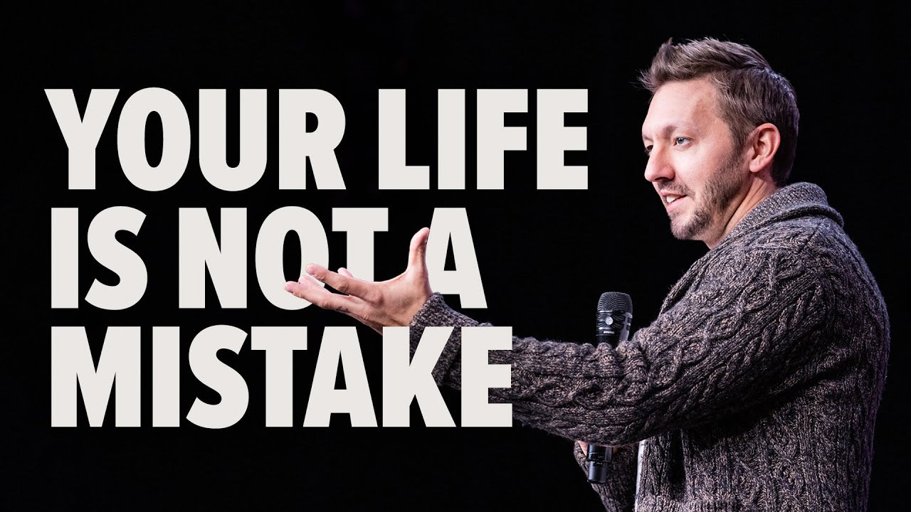 Levi Lusko teaching about how your life is not a mistake
