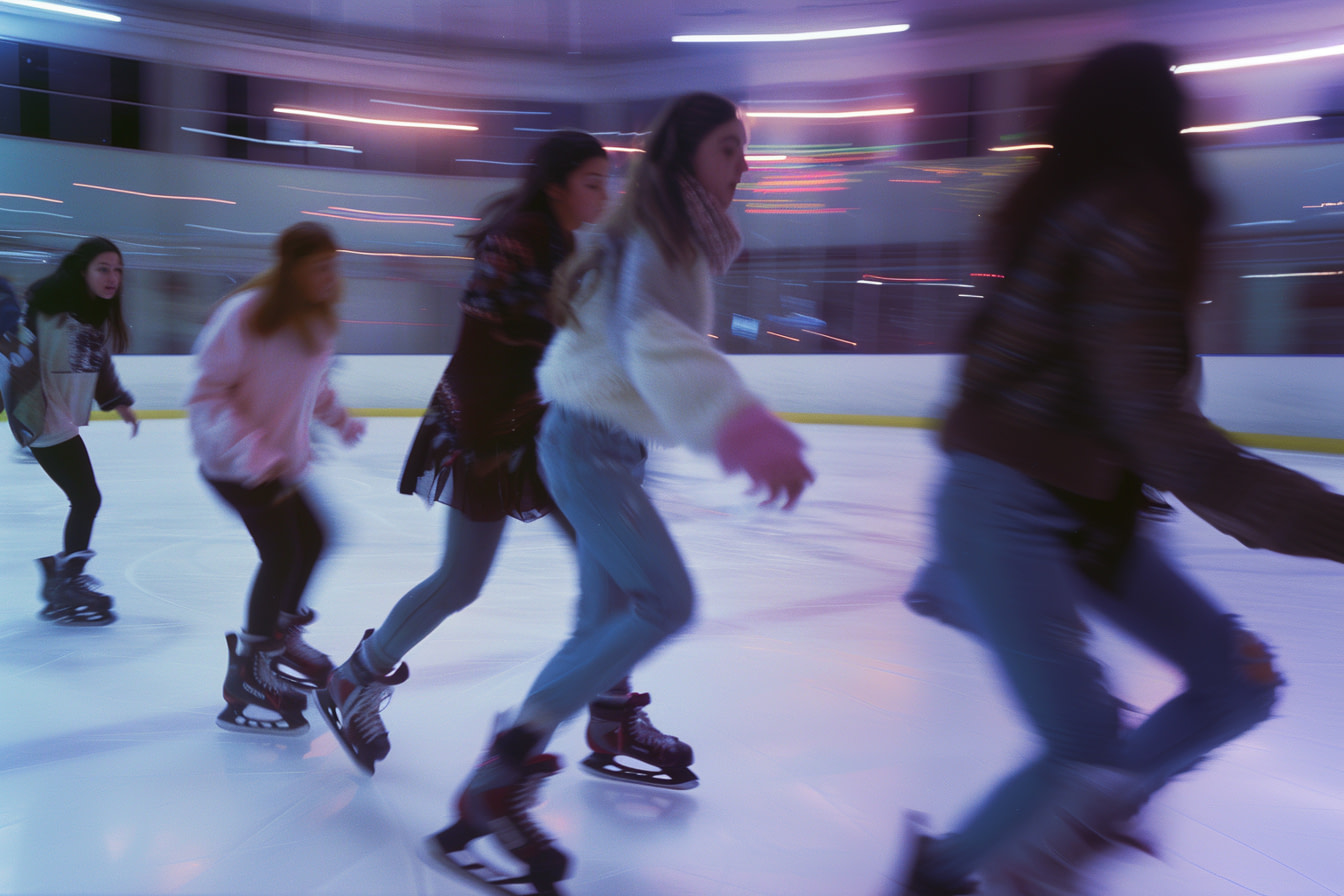 Ice Skating Students