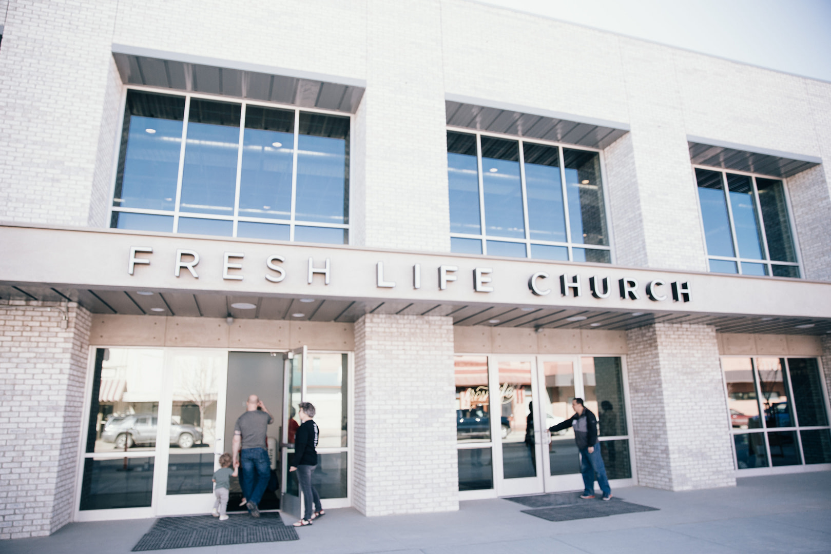 Outside of Fresh Life Church Kalispell
