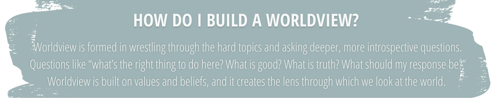 How do I build a worldview?