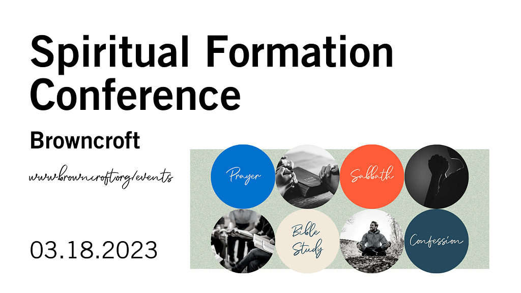 spiritual formation conference 2023