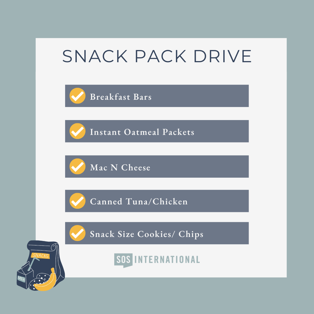 Snack Pack Drive