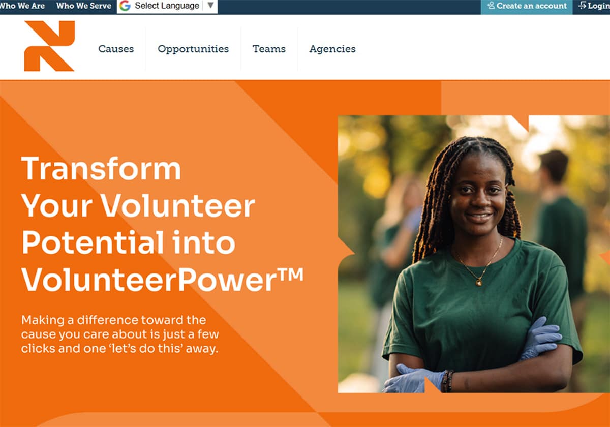 Empower volunteers with VolunteerPower initiative.