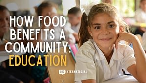 How food benefits a community: Education
