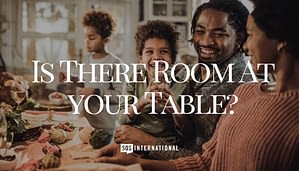 Is there room at your table?