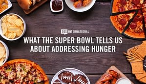 Super bowl themed food