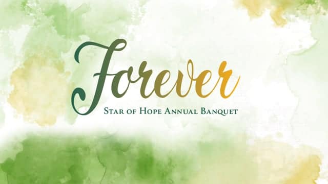 Forever Star of Hope Annual Banquet event banner