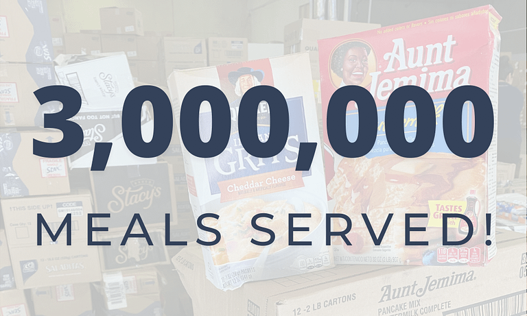 3 million meals
