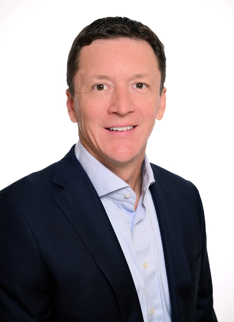 Smiling man in a business suit portrait