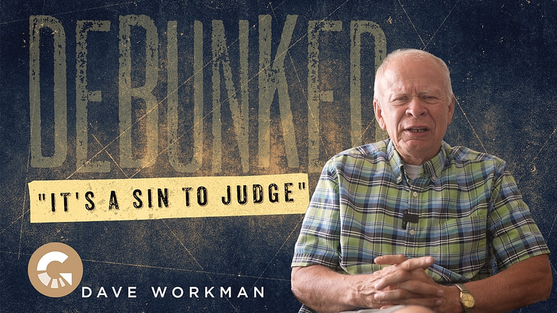 DEBUNKED: “It’s A Sin To Judge”