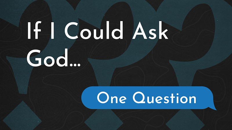 God, Where Are You?