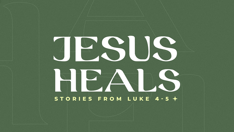 Jesus Heals Many