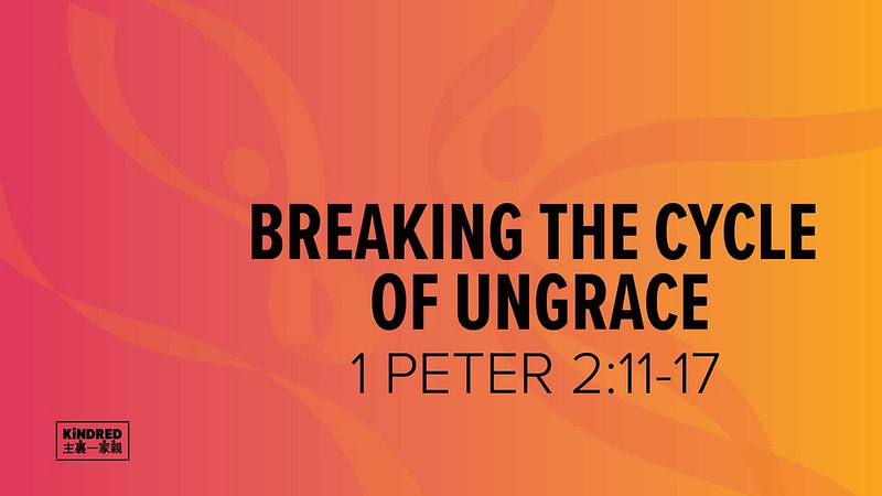Breaking the Cycle of Ungrace