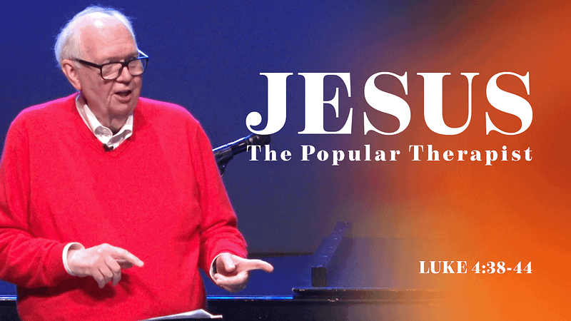 Jesus, The Popular Therapist