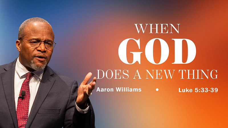When God Does A New Thing