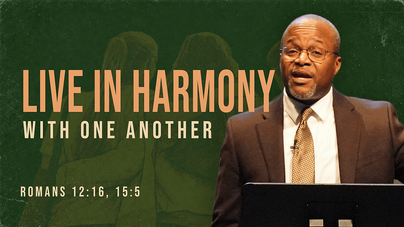 Live In Harmony With One Another
