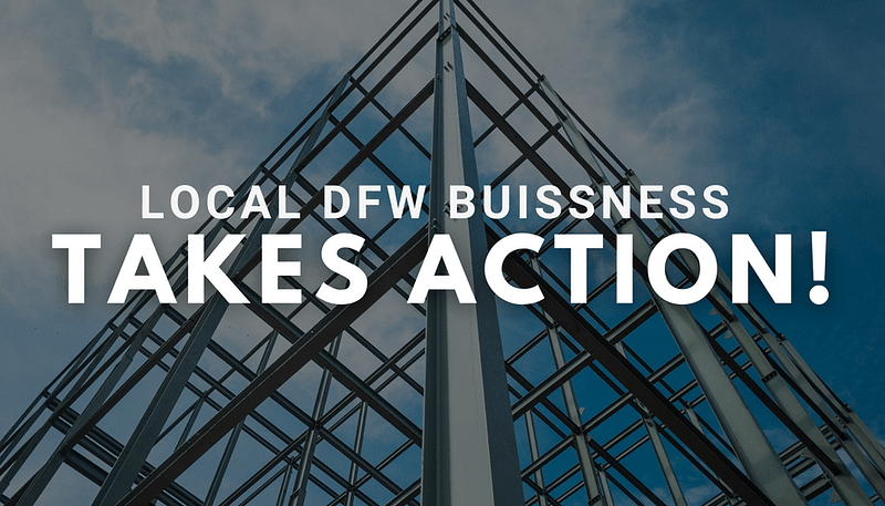 Local DFW Business takes action
