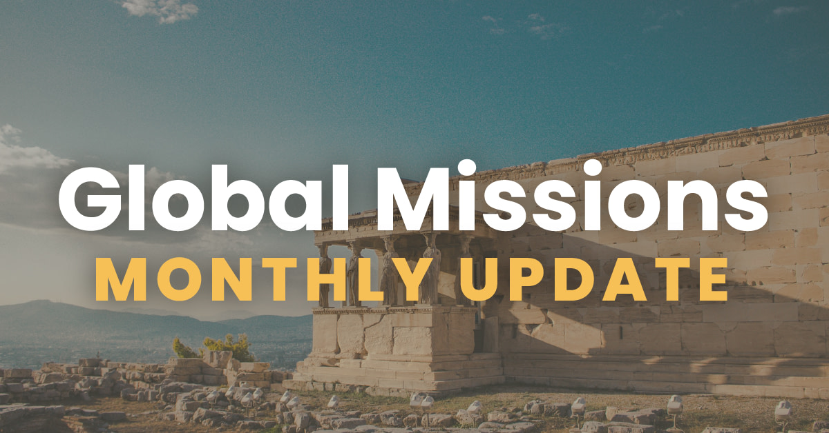 Global Missions Monthly Update, Kathy Giske, Greece